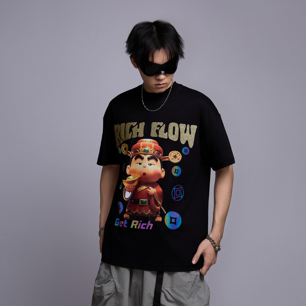 God of Wealth Xiao Xin Graphic Tee DT11067