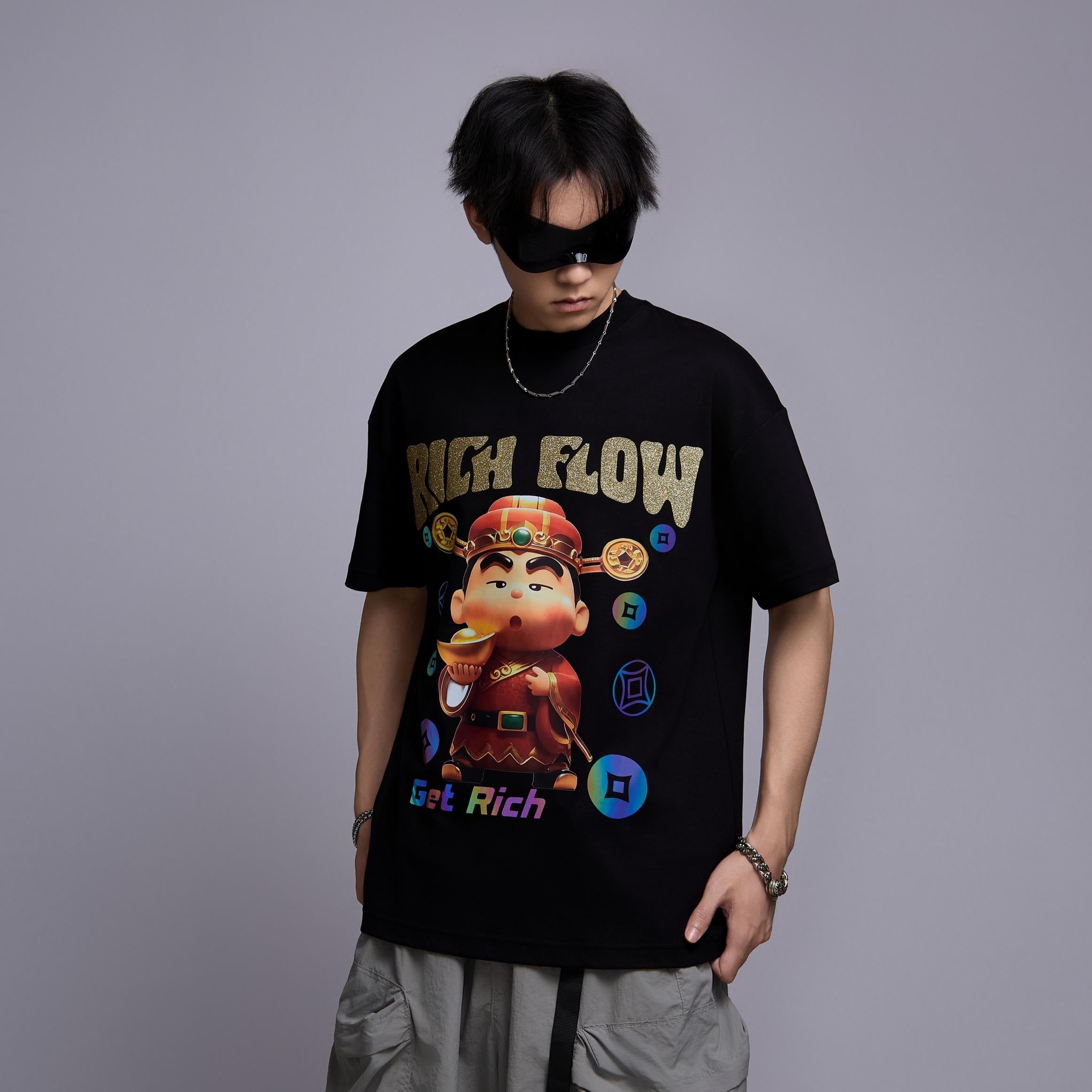God of Wealth Xiao Xin Graphic Tee DT11067