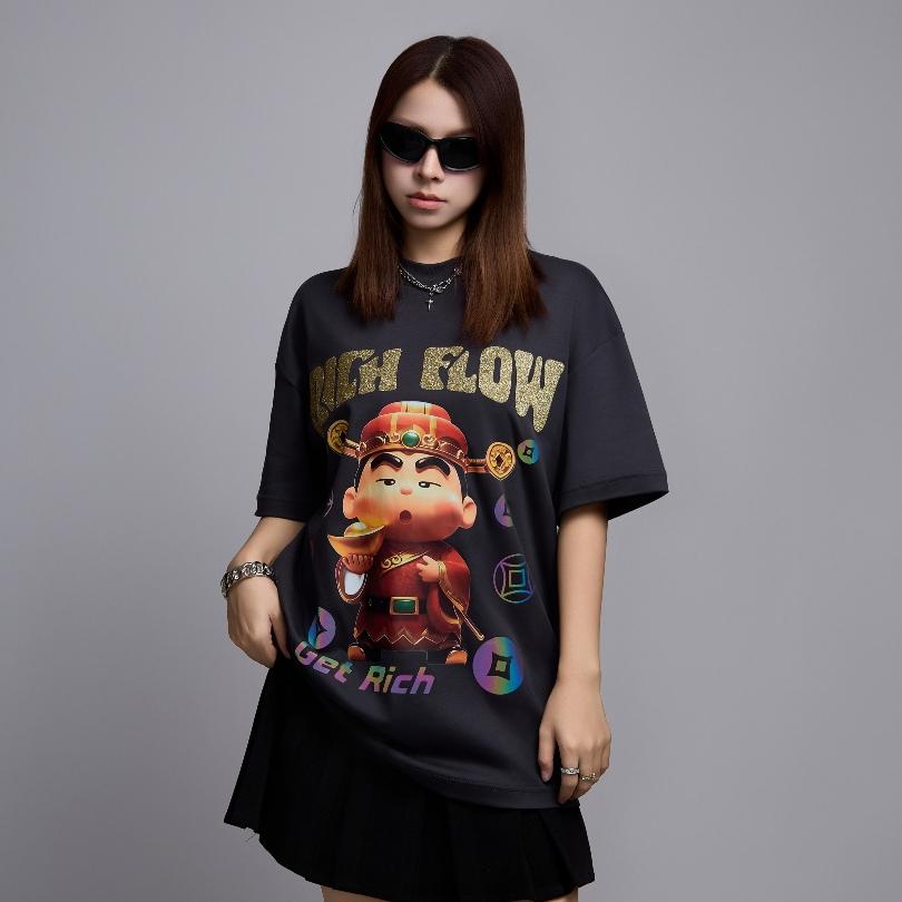 God of Wealth Xiao Xin Graphic Tee DT11067