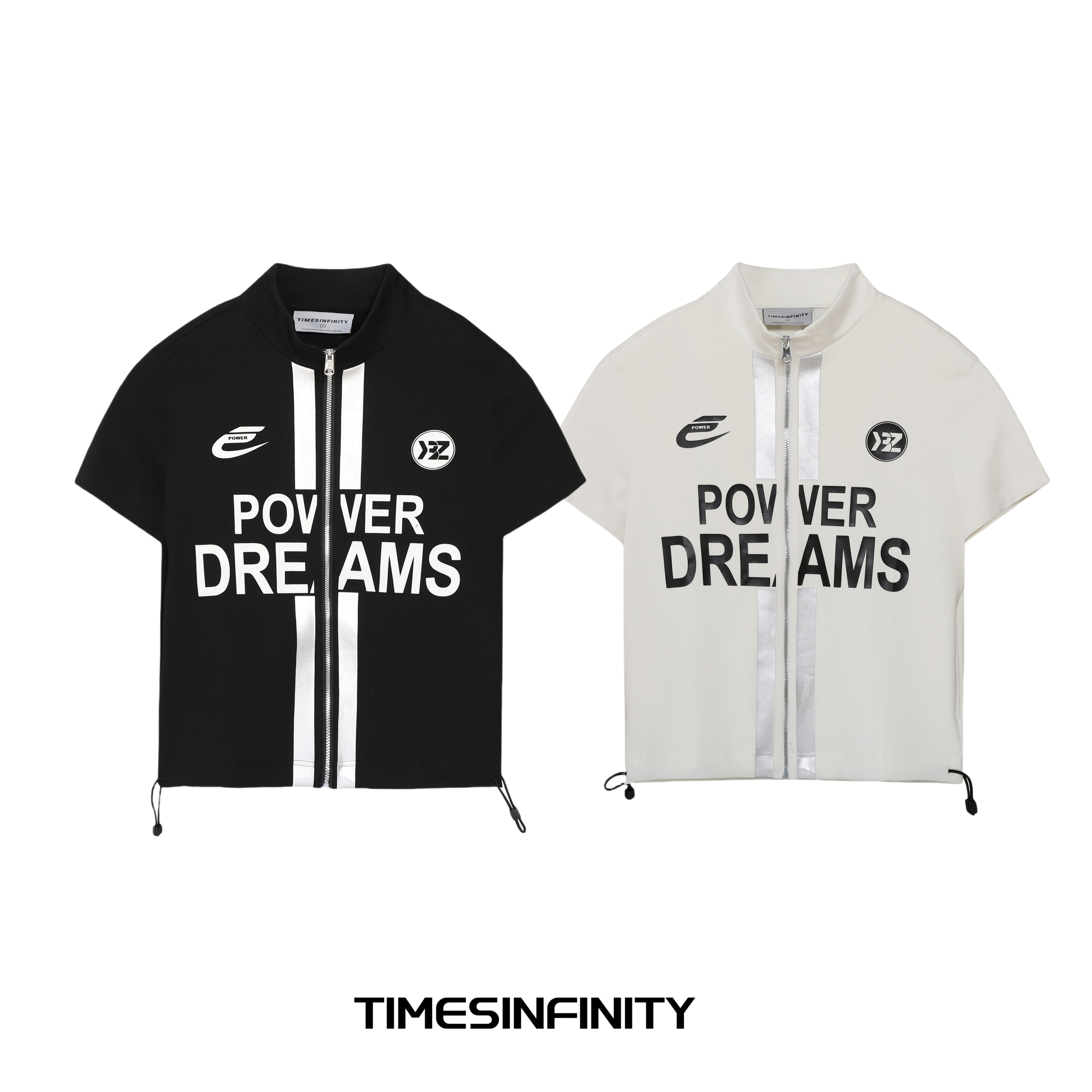 Power Dreams Short Sleeve Zipper Jacket 05080