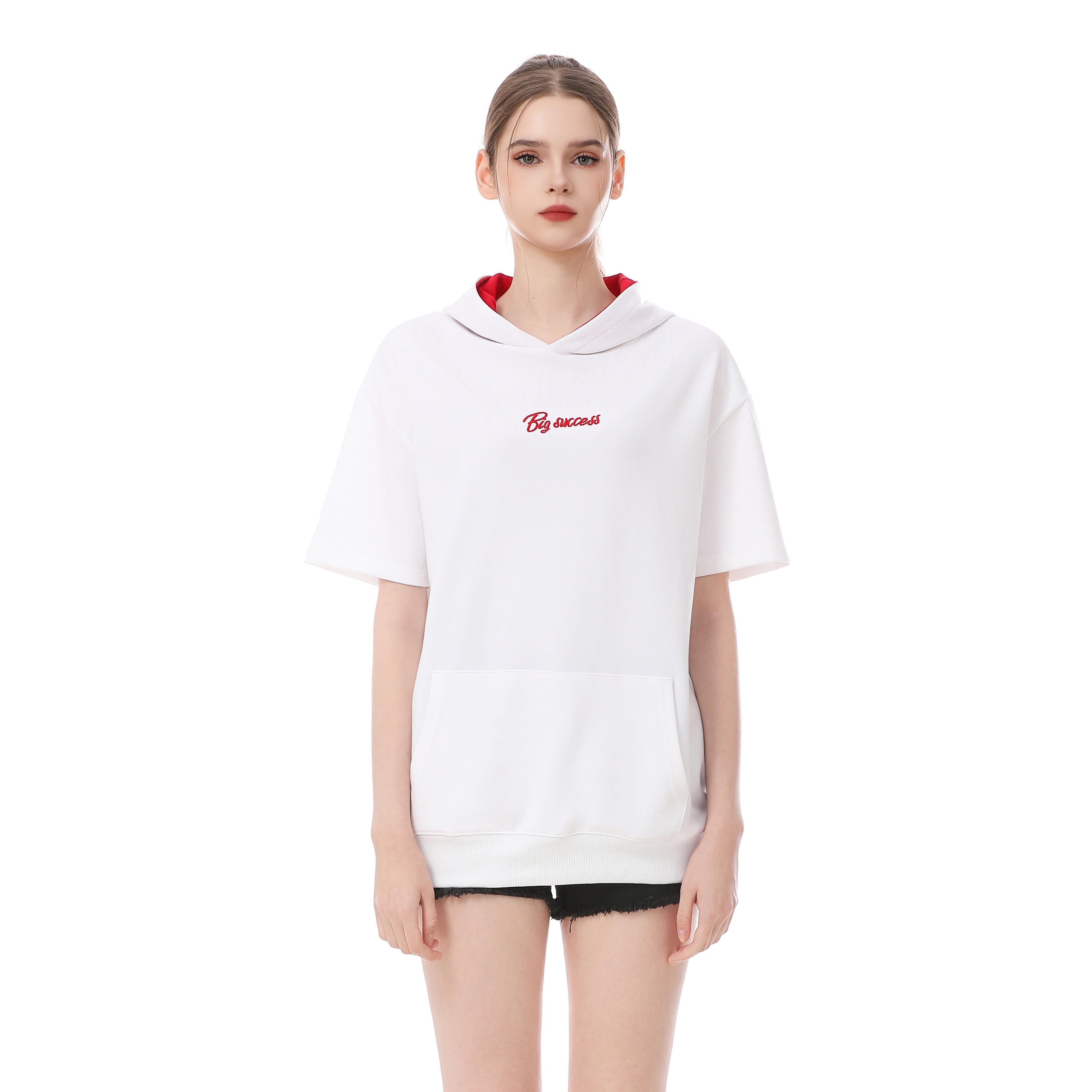 Letter Embroidery Hoodie DT3992