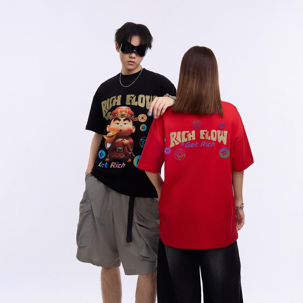 God of Wealth Xiao Xin Graphic Tee DT11067