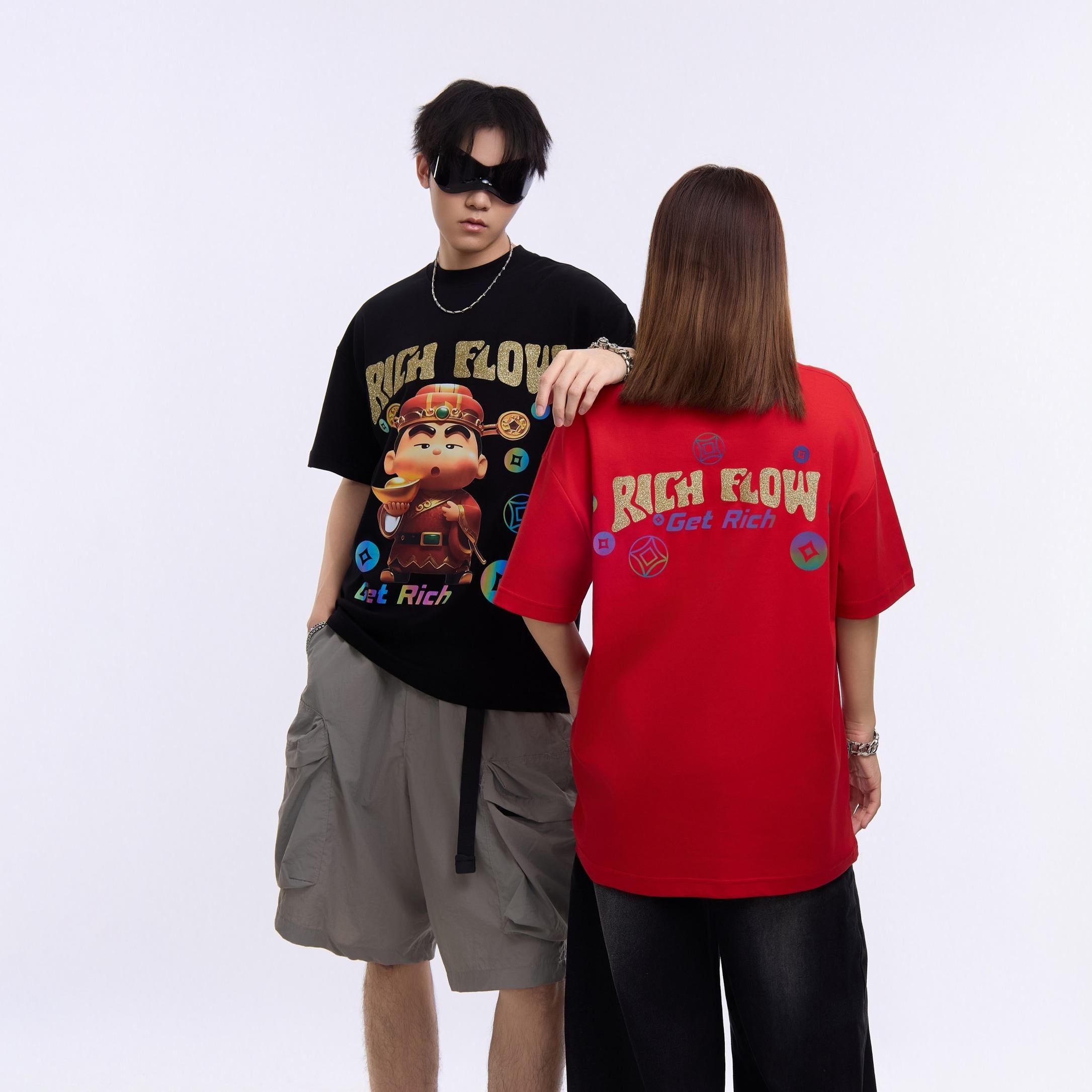God of Wealth Xiao Xin Graphic Tee DT11067