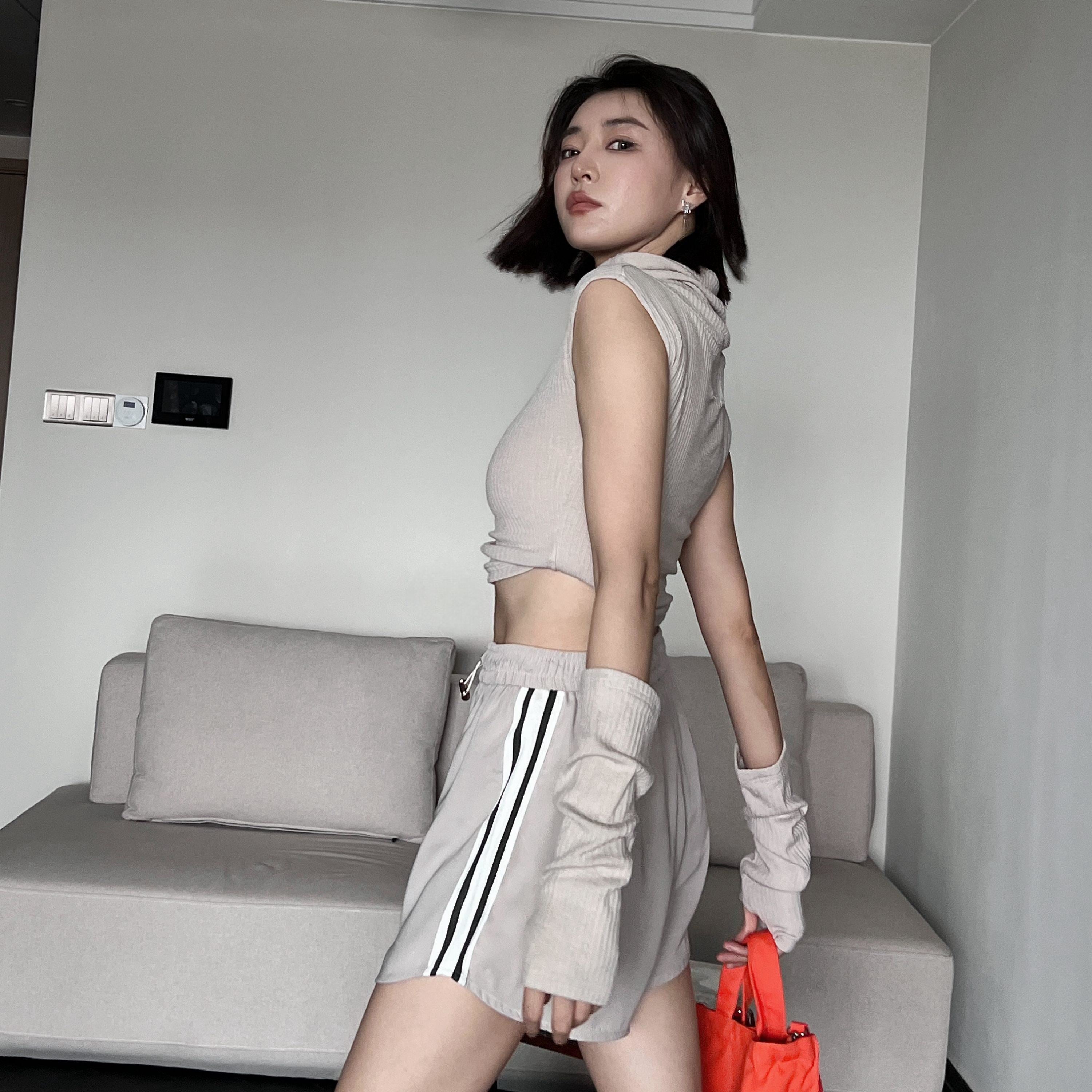 Acetate fiber Quick drying Shorts K6909