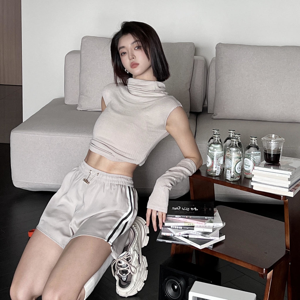 Acetate fiber Quick drying Shorts K6909