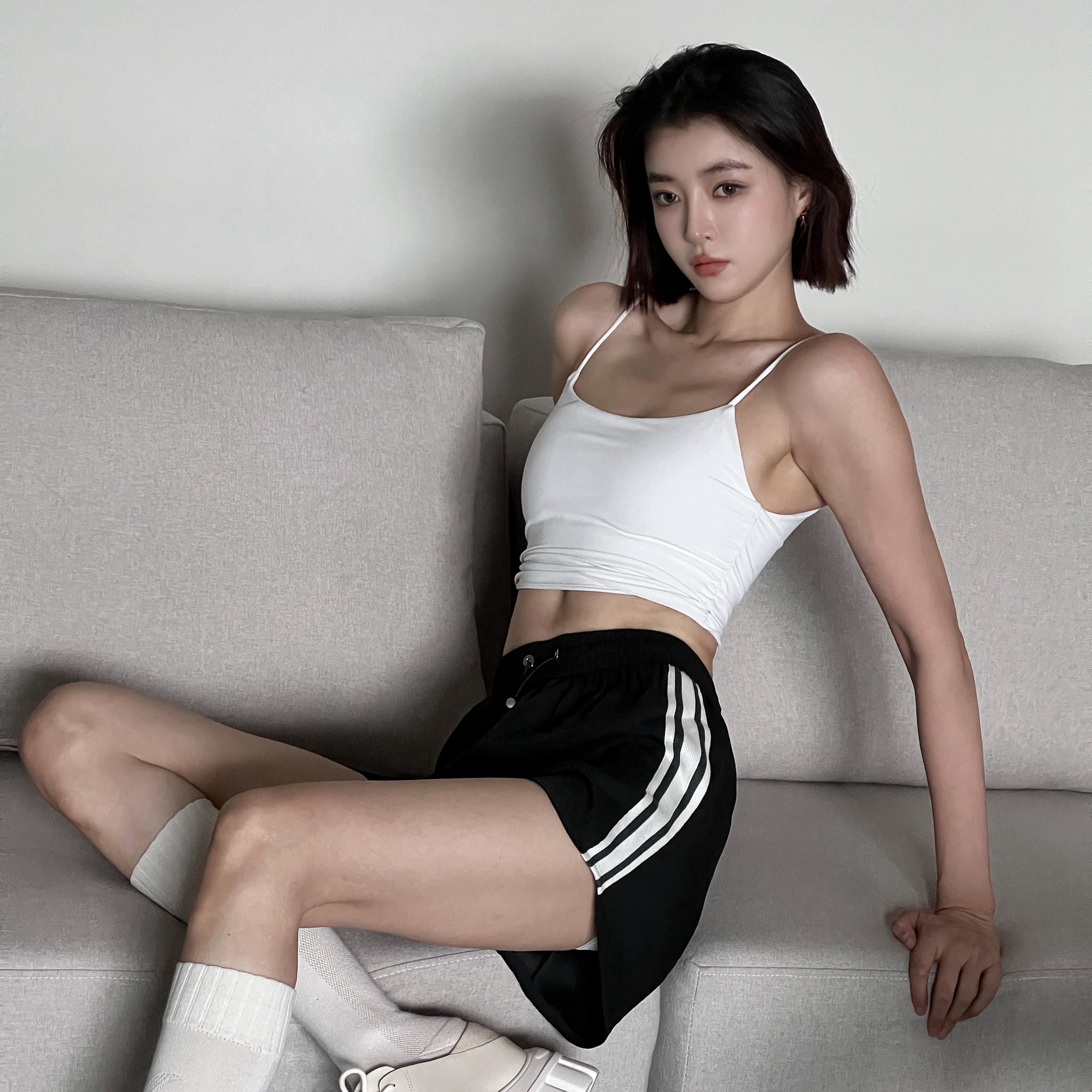 Acetate fiber Quick drying Shorts K6909