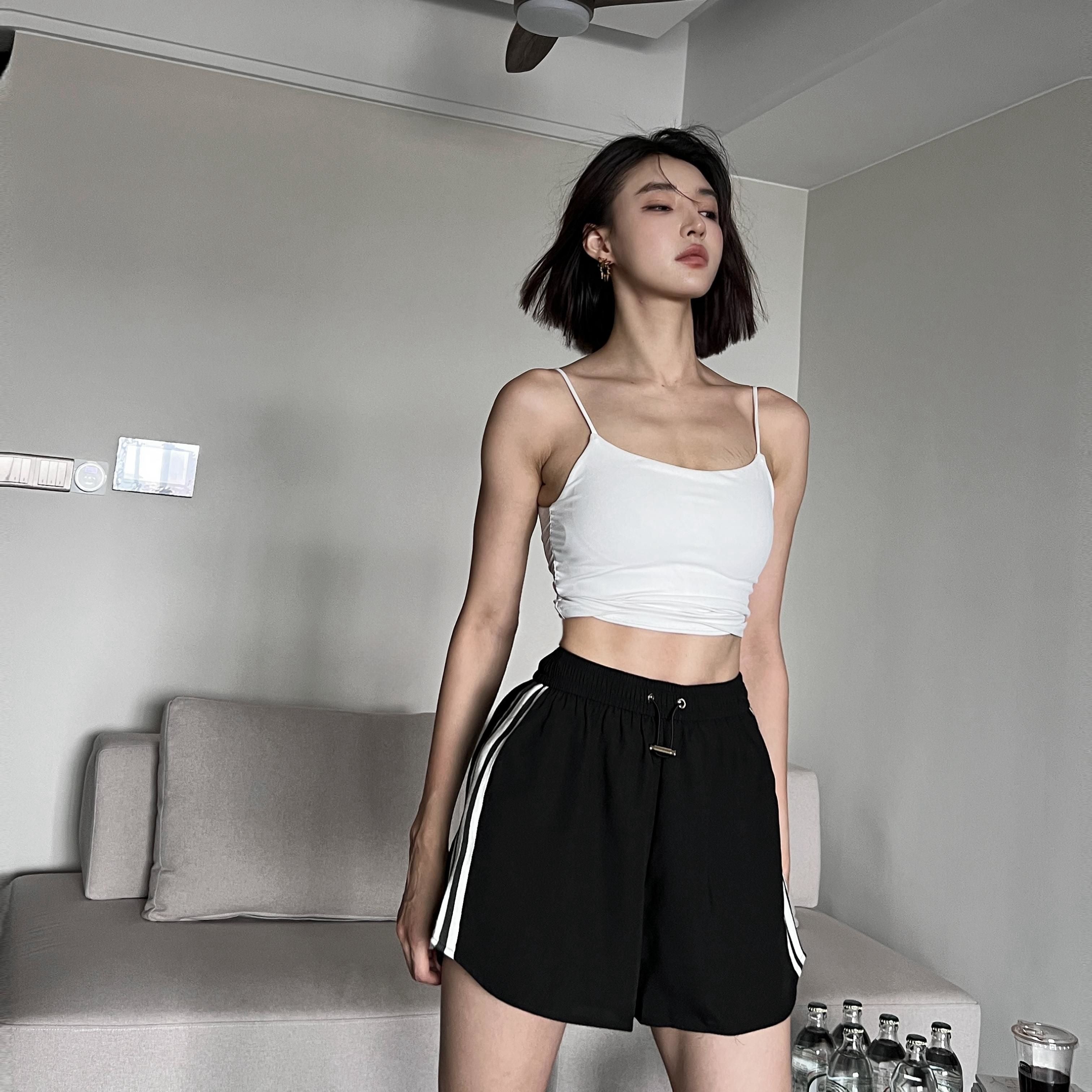 Acetate fiber Quick drying Shorts K6909