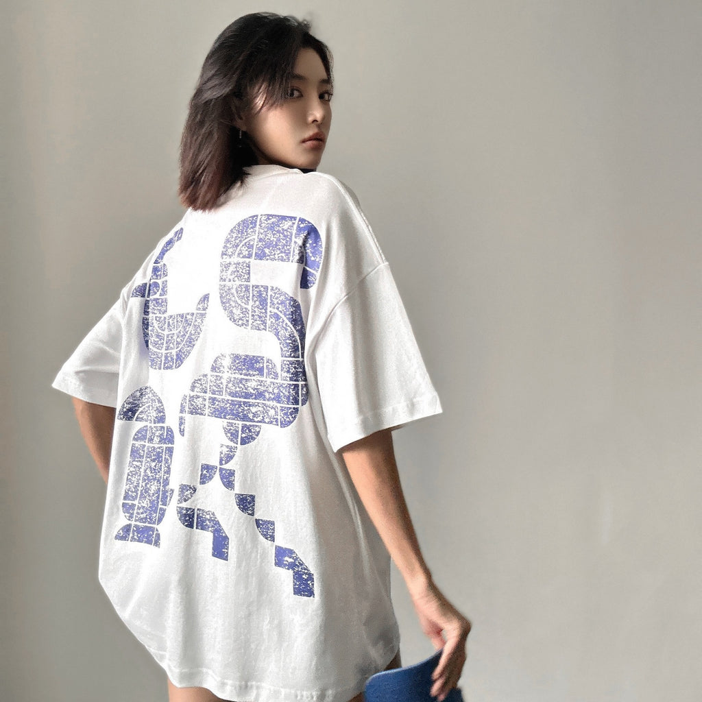 EMBROIDERY CRANES Tee 4036