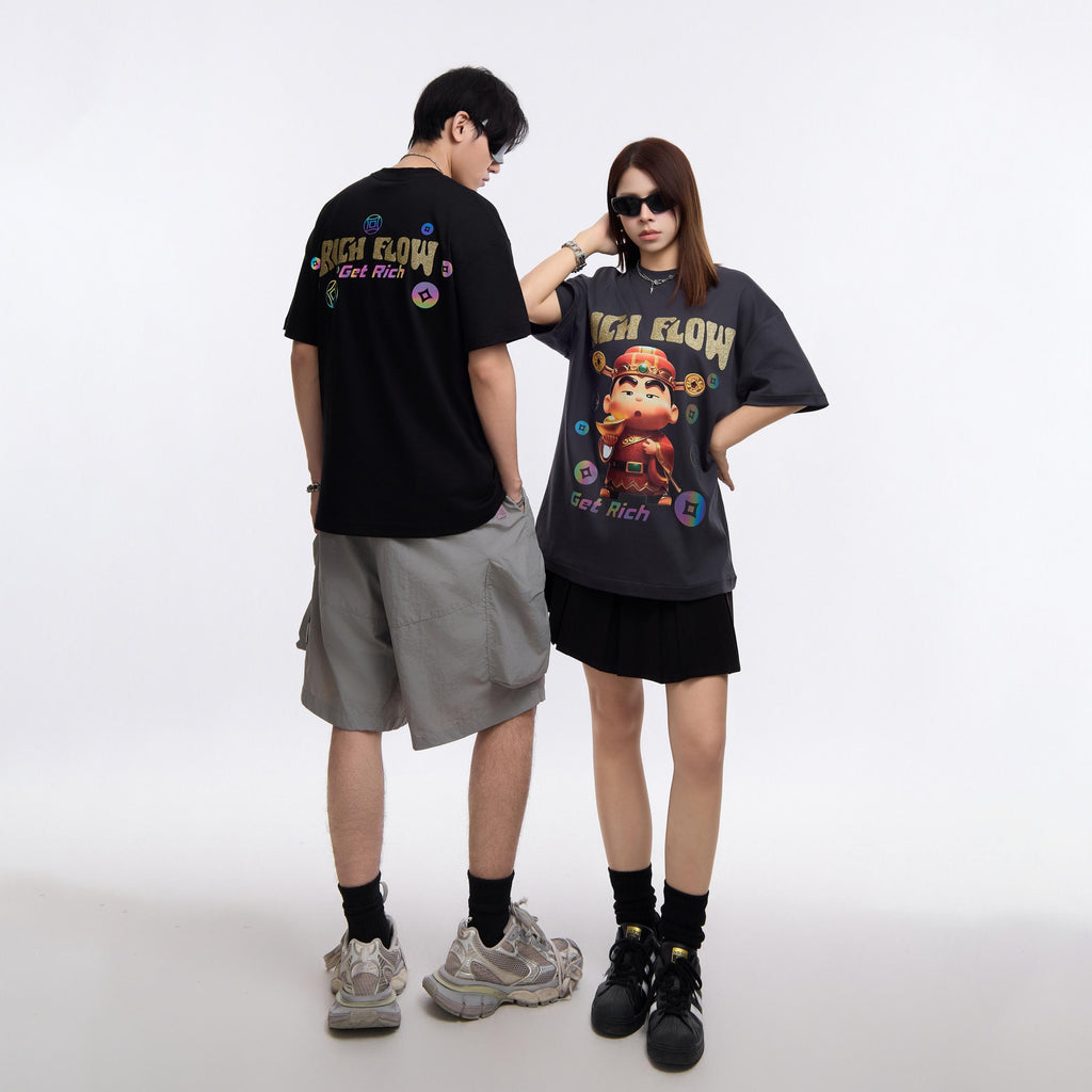 God of Wealth Xiao Xin Graphic Tee DT11067