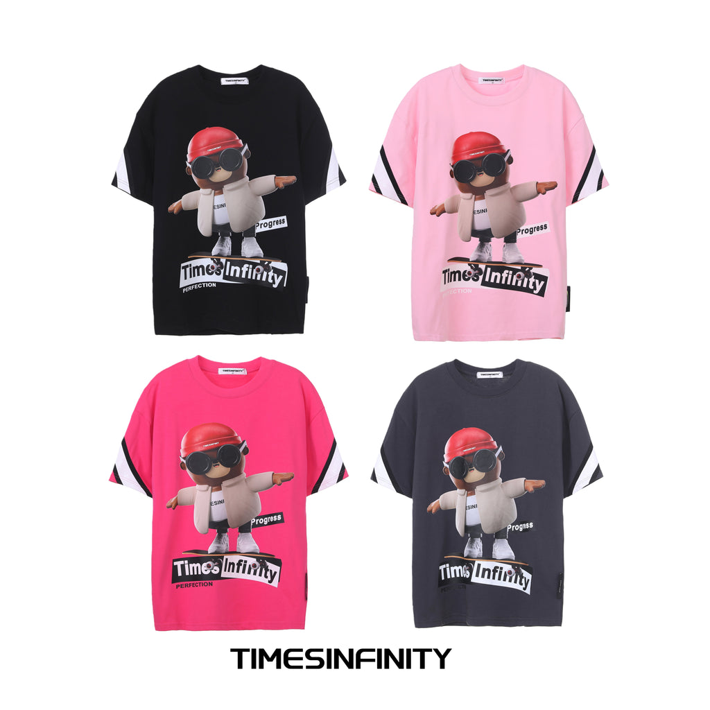 Cartoon Graphic T Shirt 08199