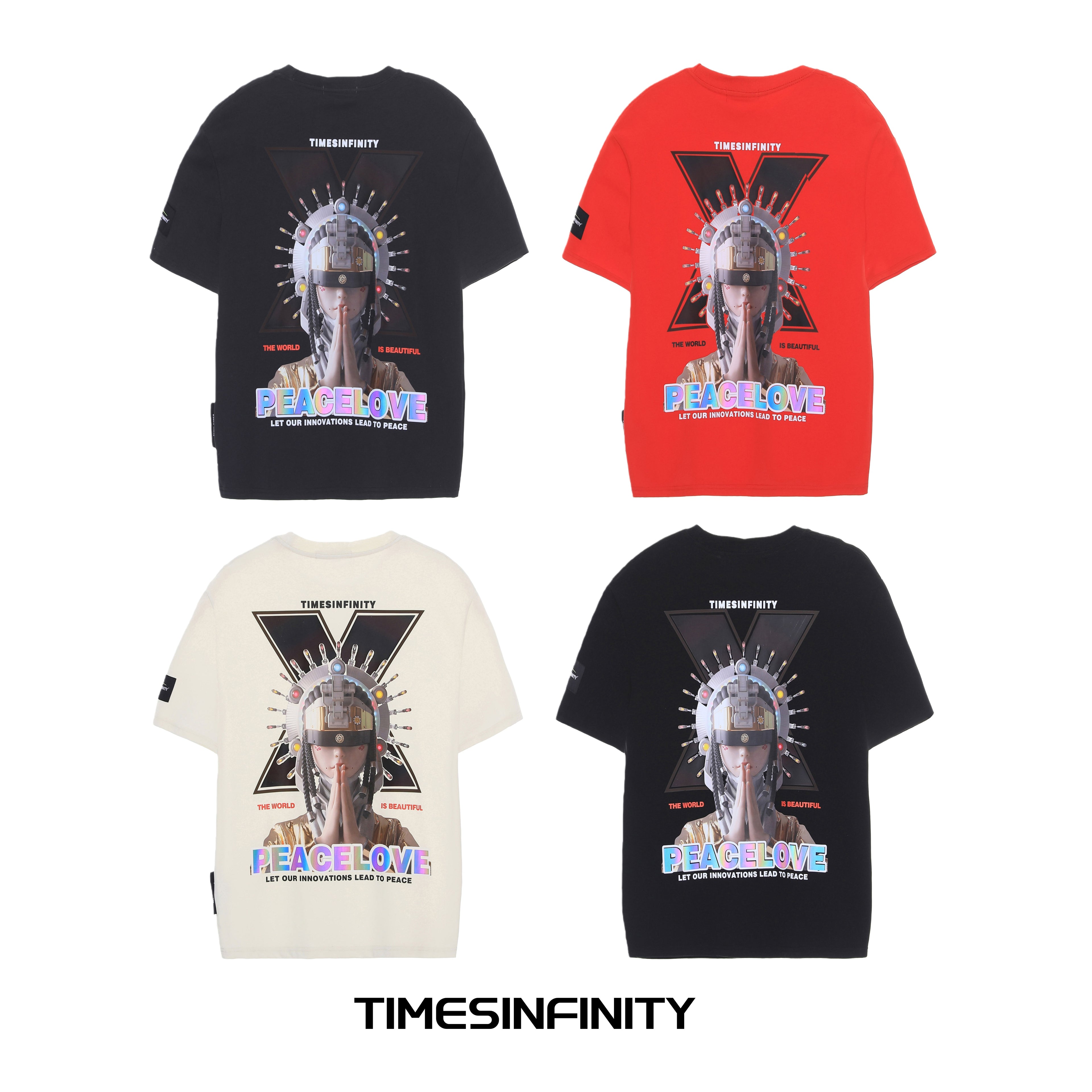 X PEACE LOVE TEE 59669