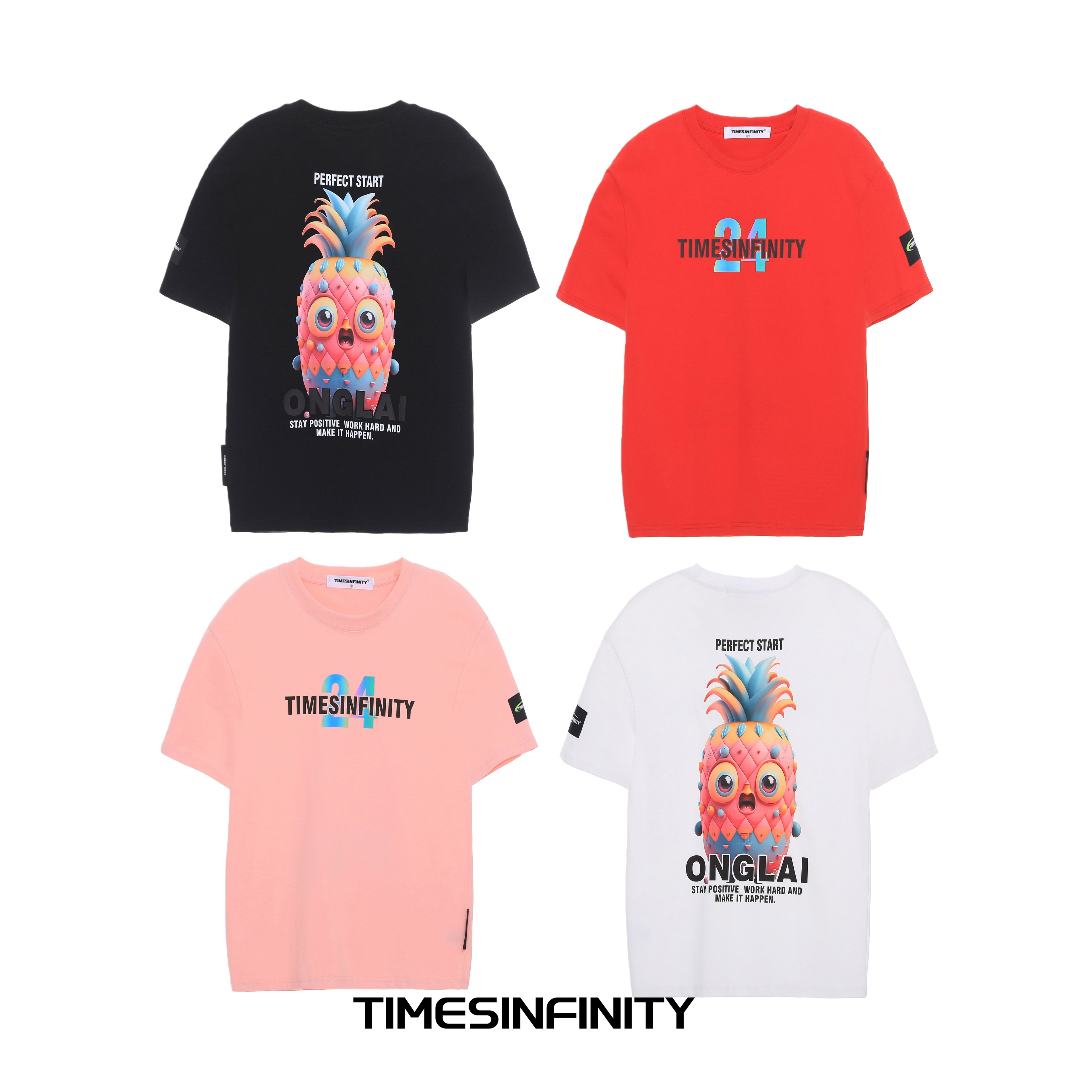 Onglai Pineapple Color Changing T shirt 33388