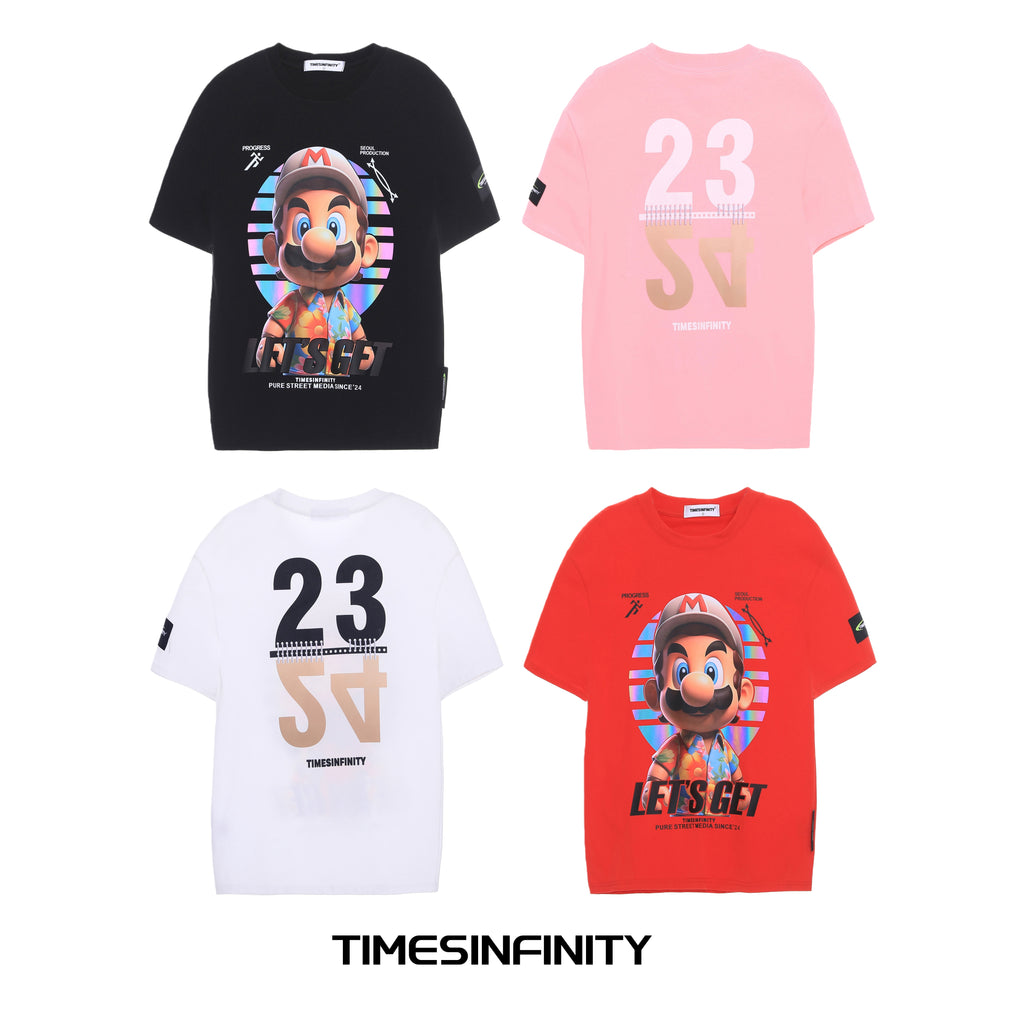 Heat Reactive Reflective Cartoon Tee Style 89698