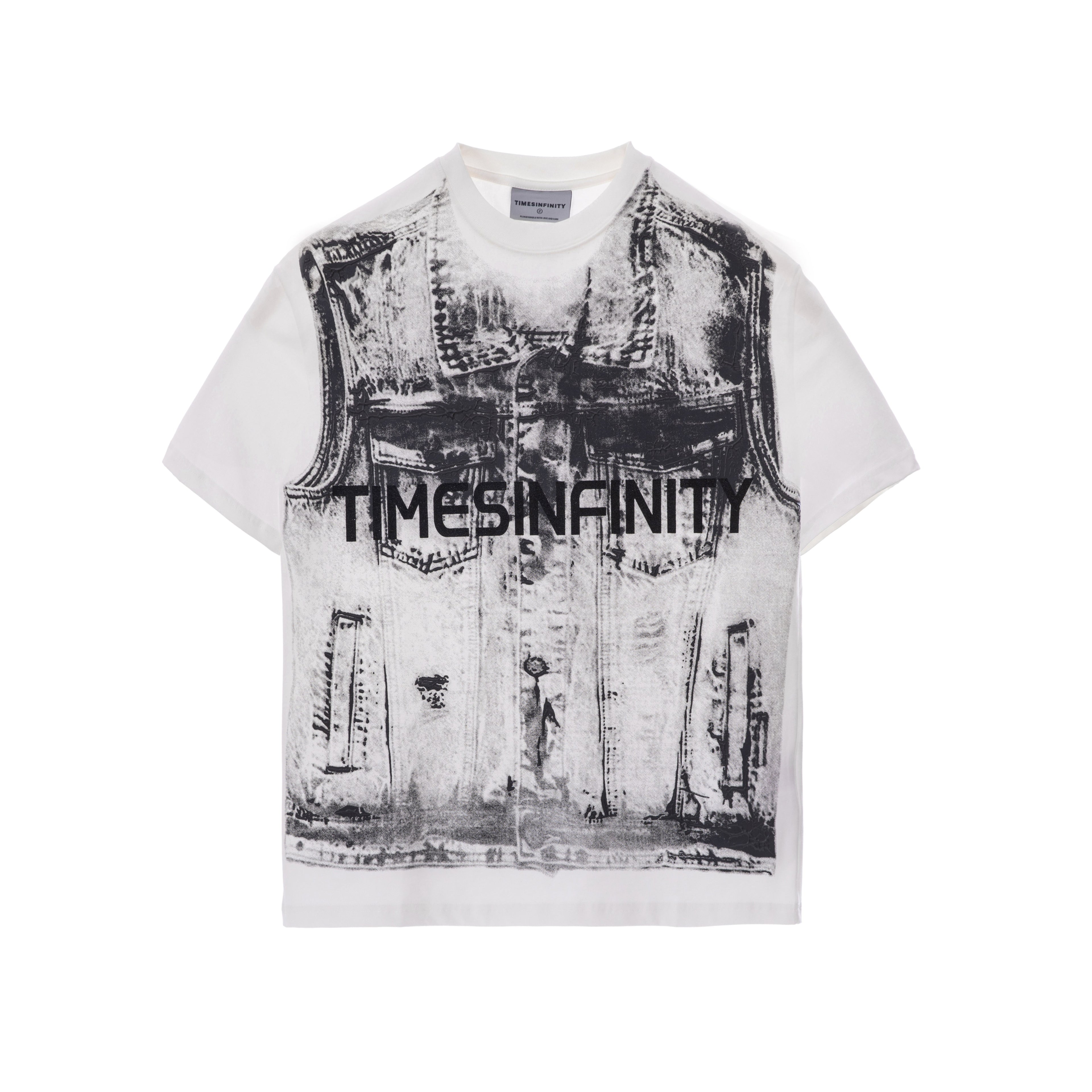 VINTAGE DENIM STYLE TEE 60023