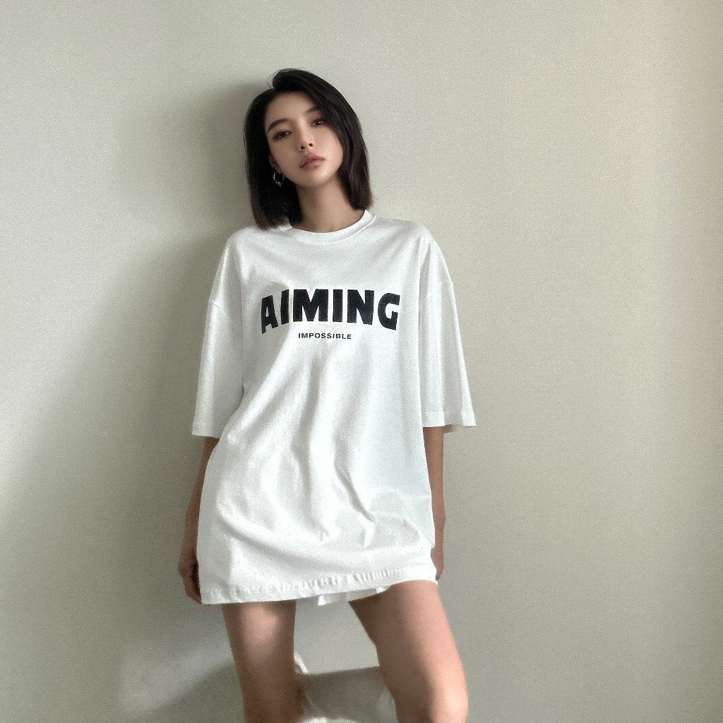 AIMING IMPOSSIBLE FUTURE Tee 5076
