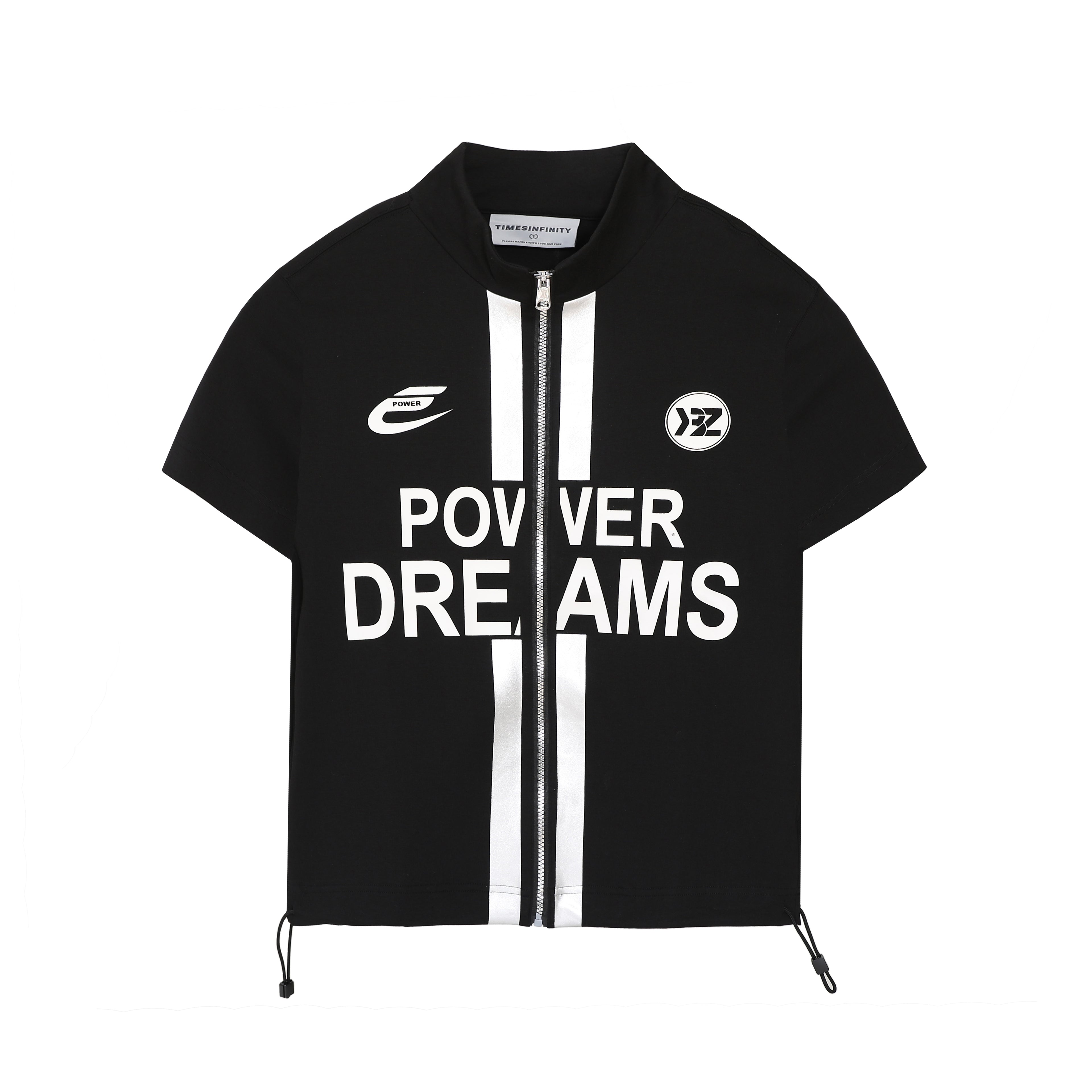 Power Dreams Short Sleeve Zipper Jacket 05080