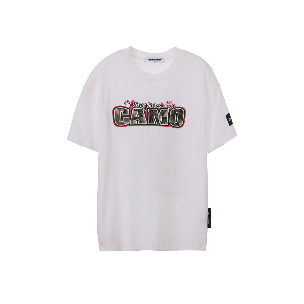 Camouflage Monkey Graphic Tee 07122