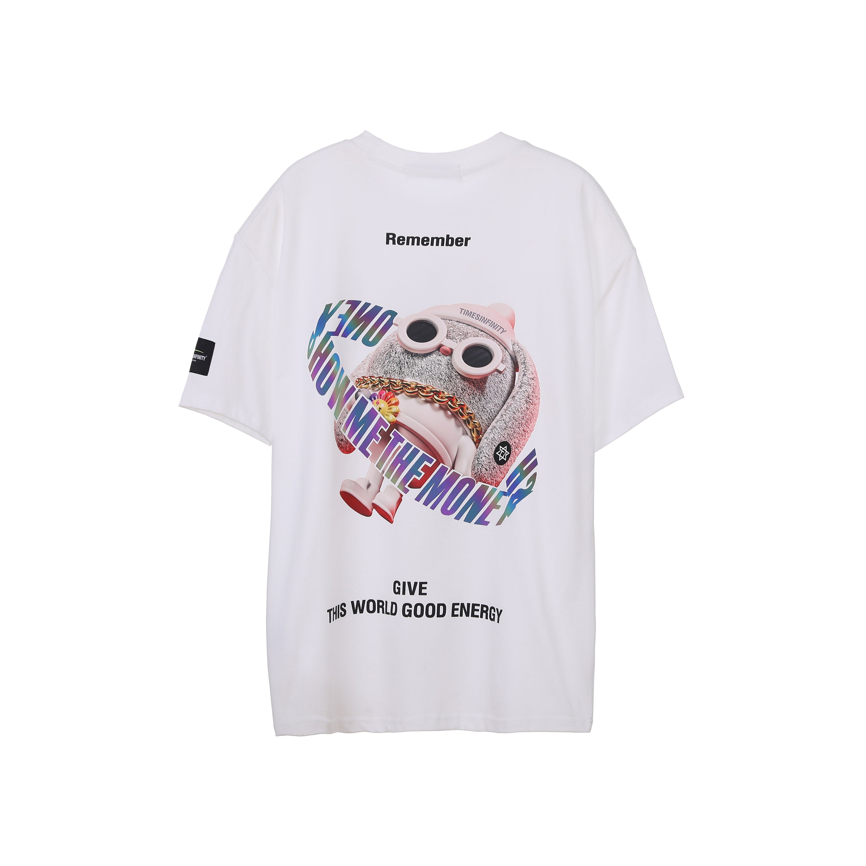 GIVE THIS WORLD GOOD ENERGY REFLECTIVE TEE 02338