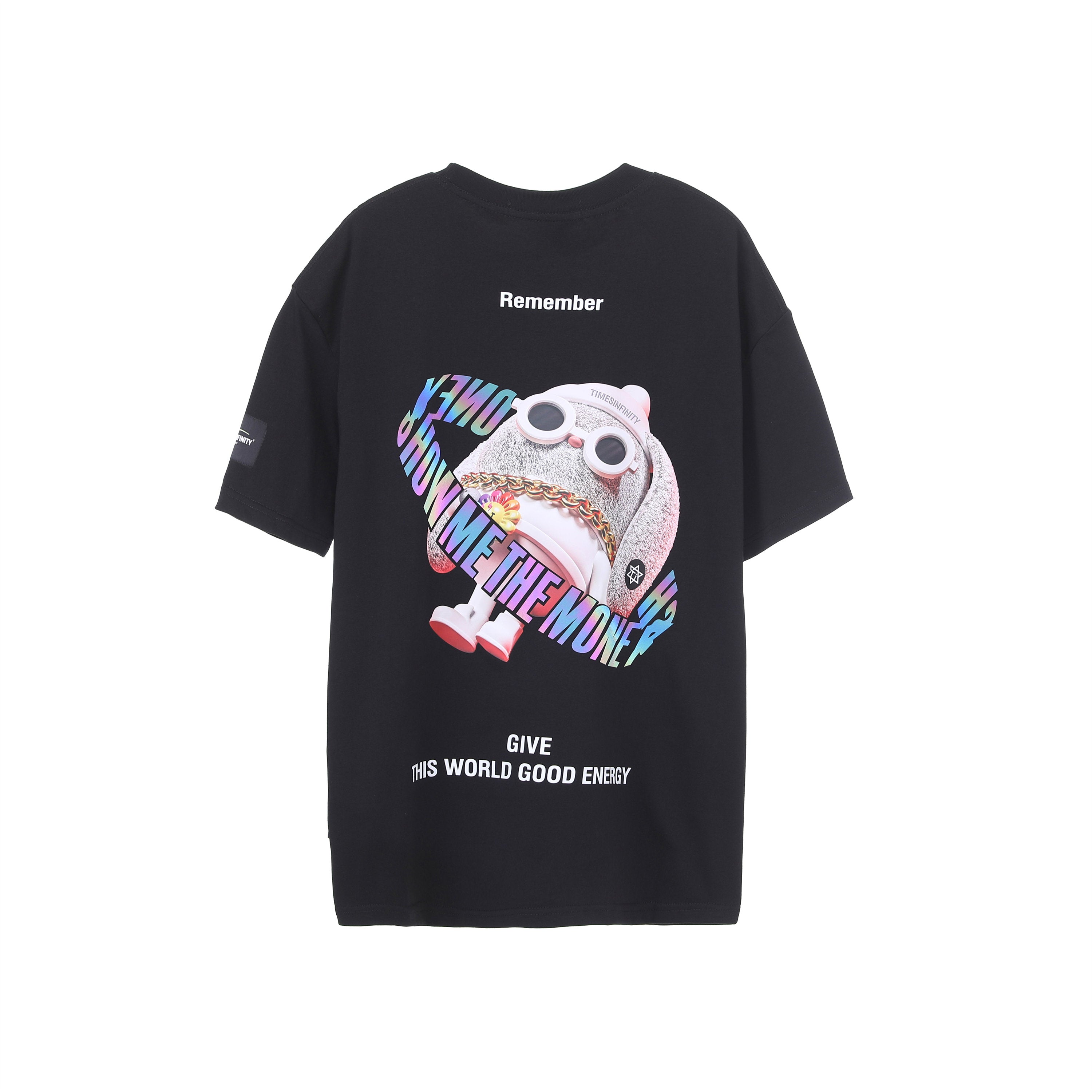 GIVE THIS WORLD GOOD ENERGY REFLECTIVE TEE 02338