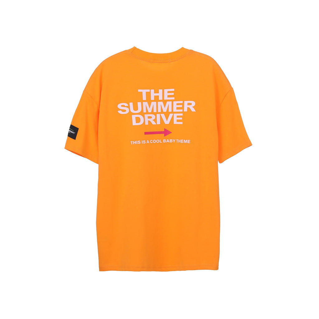 Retro Cupid Print T Shirt 00188