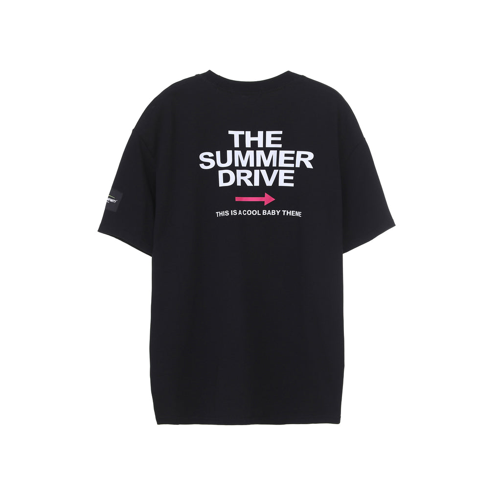 Retro Cupid Print T Shirt 00188