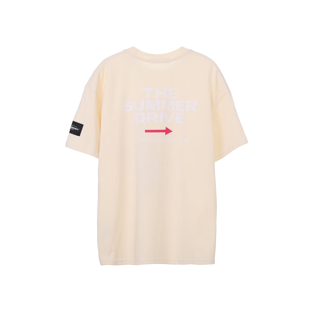 Retro Cupid Print T Shirt 00188