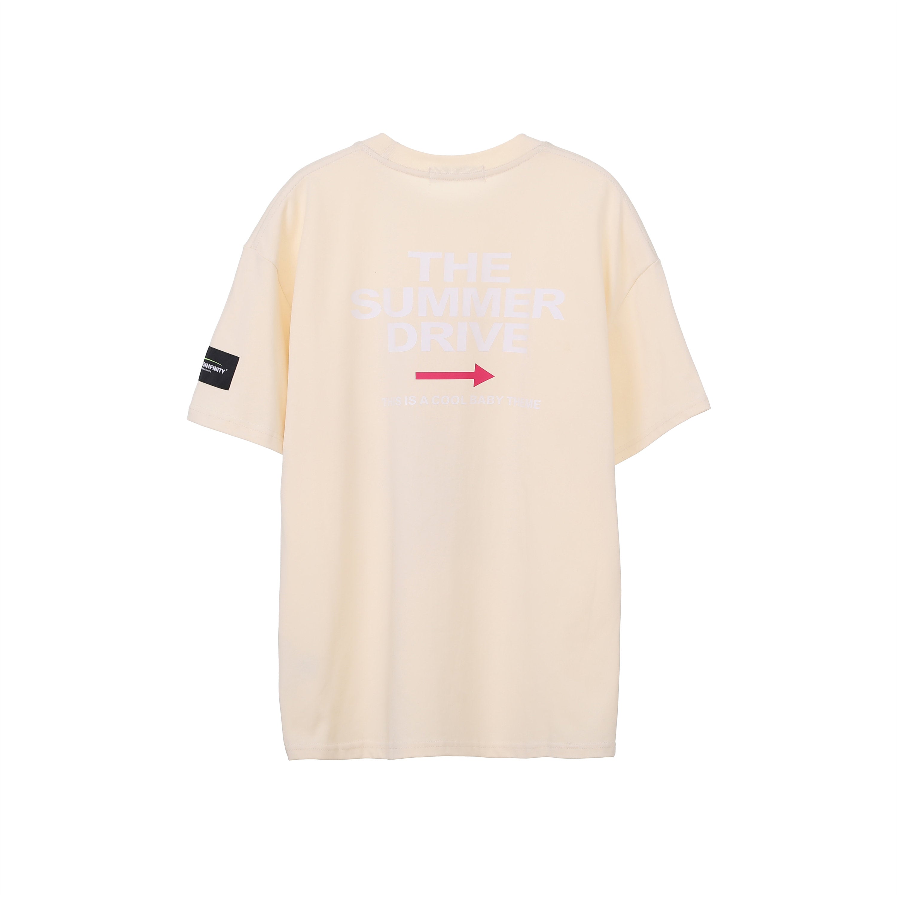 Retro Cupid Print T Shirt 00188