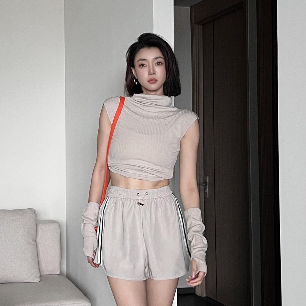 Acetate fiber Quick drying Shorts K6909