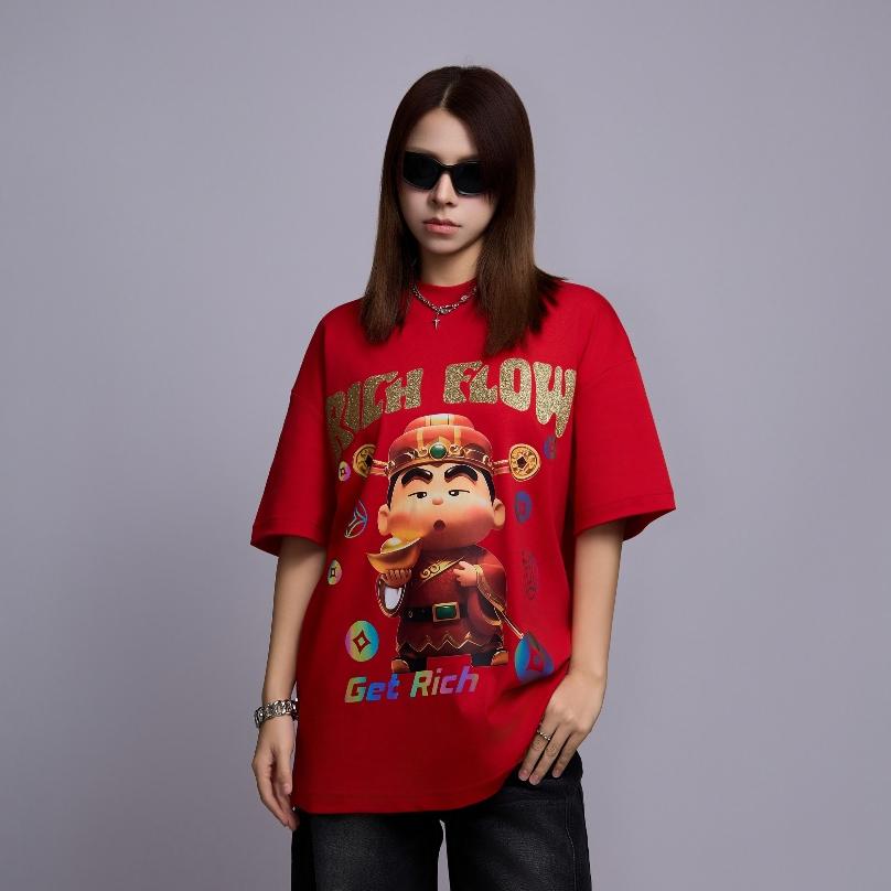 God of Wealth Xiao Xin Graphic Tee DT11067