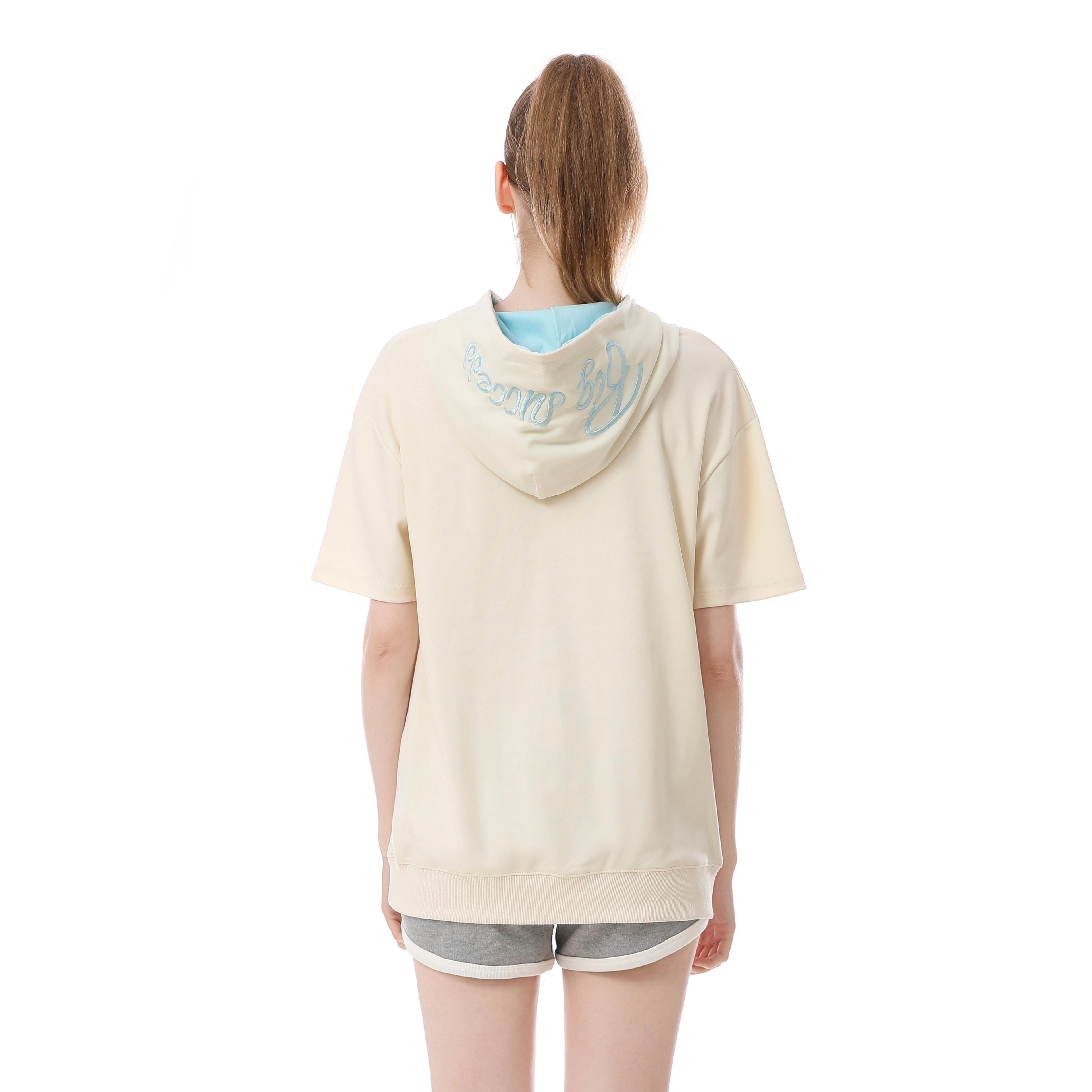 Letter Embroidery Hoodie DT3992