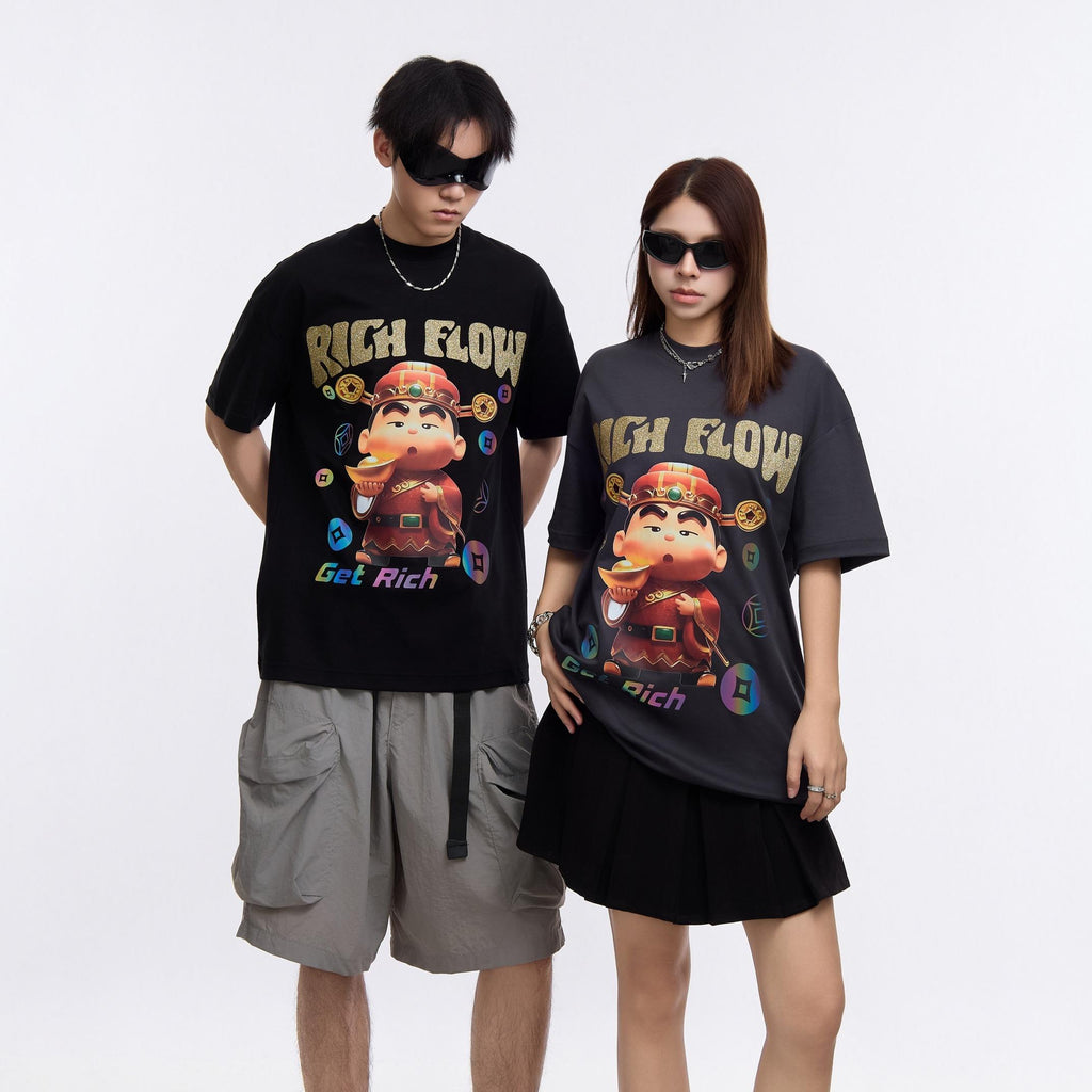 God of Wealth Xiao Xin Graphic Tee DT11067