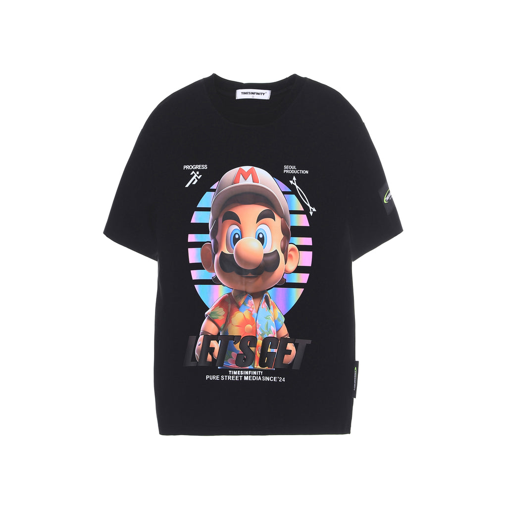Heat Reactive Reflective Cartoon Tee Style 89698