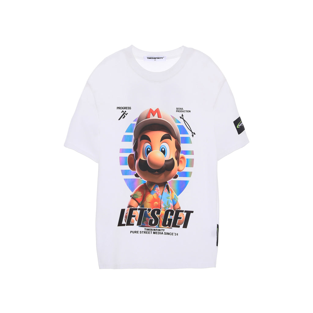 Heat Reactive Reflective Cartoon Tee Style 89698