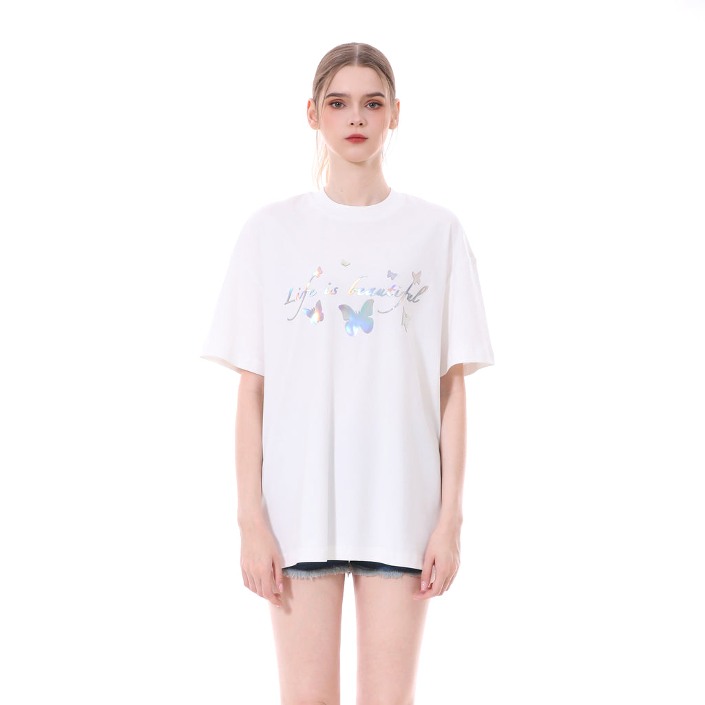 Life is Beautiful Butterfly Tee DT1593