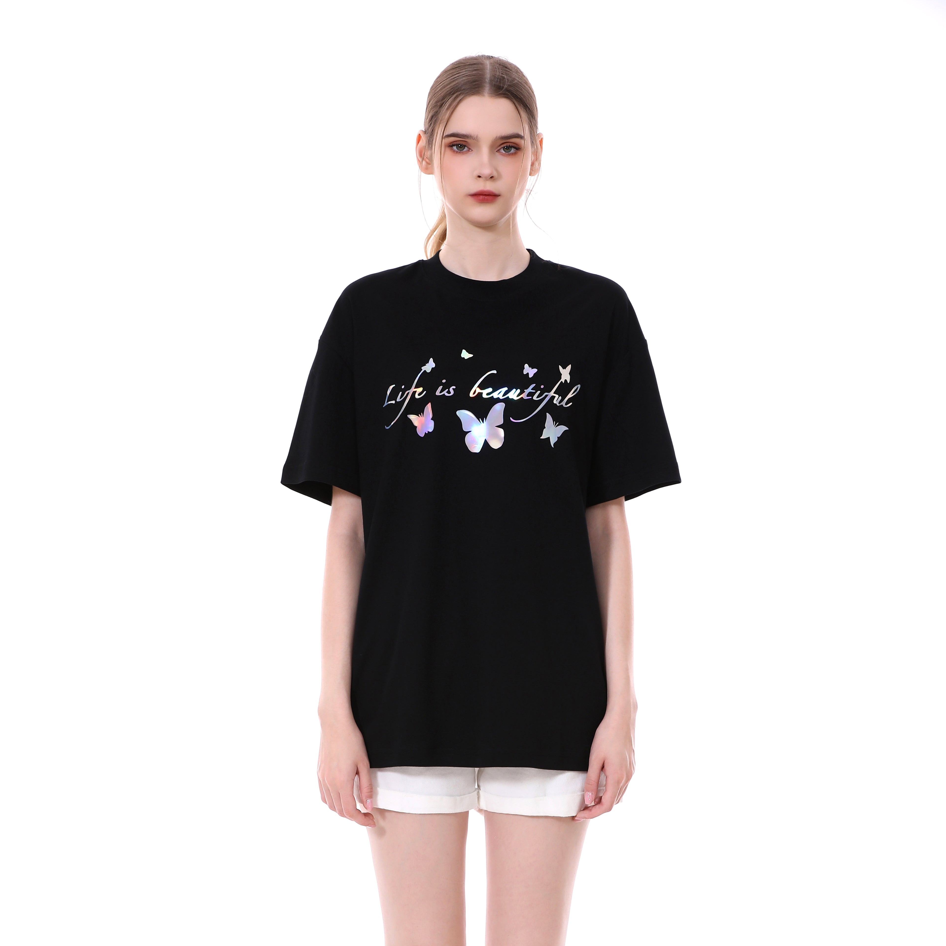 Life is Beautiful Butterfly Tee DT1593