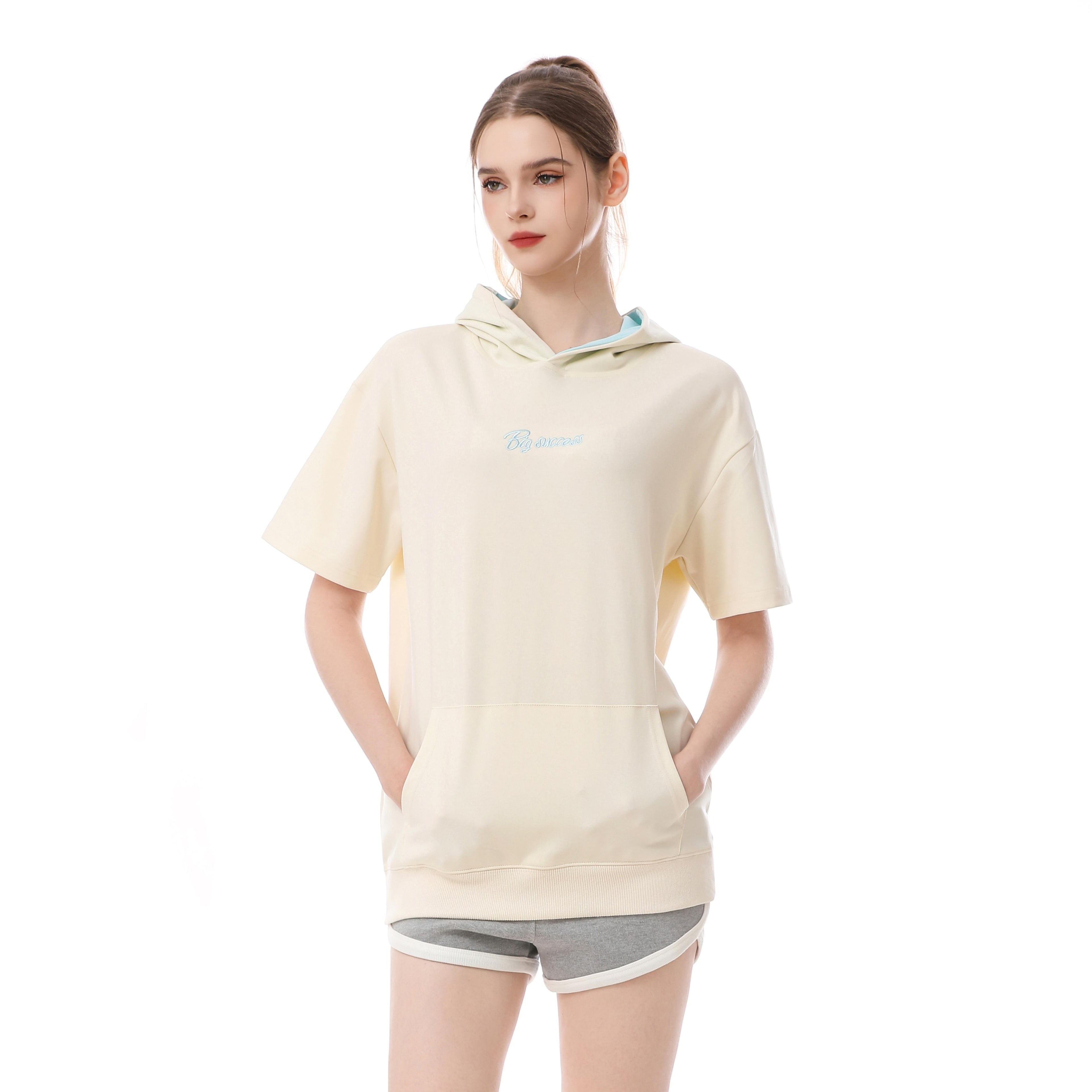 Letter Embroidery Hoodie DT3992