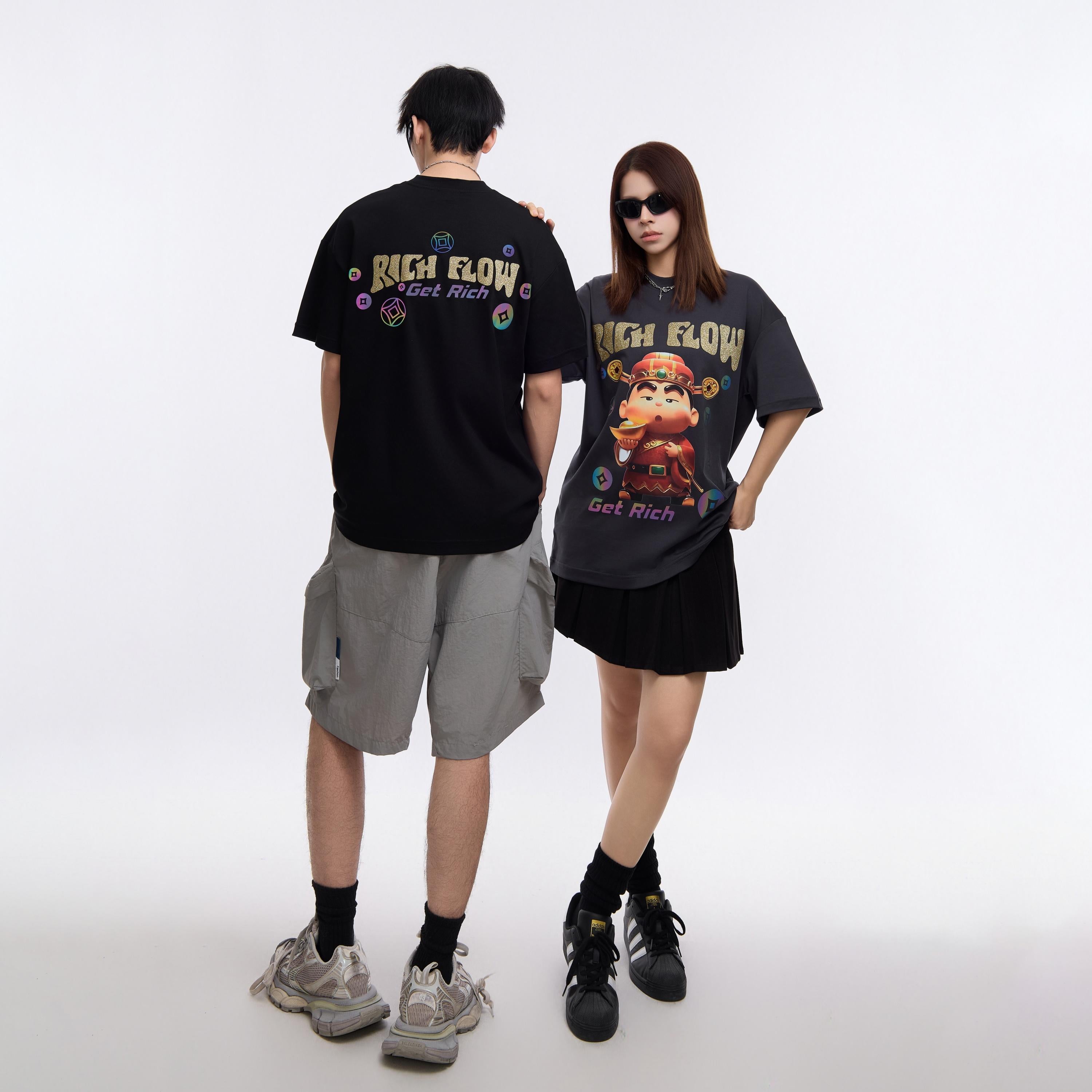 God of Wealth Xiao Xin Graphic Tee DT11067