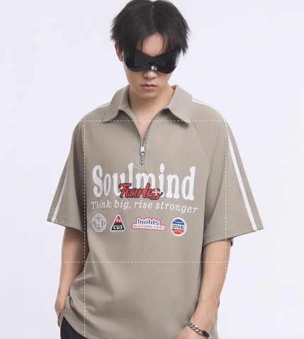 Polo Tee Fearless Think Big Rise Stronger T-shirt DT5139