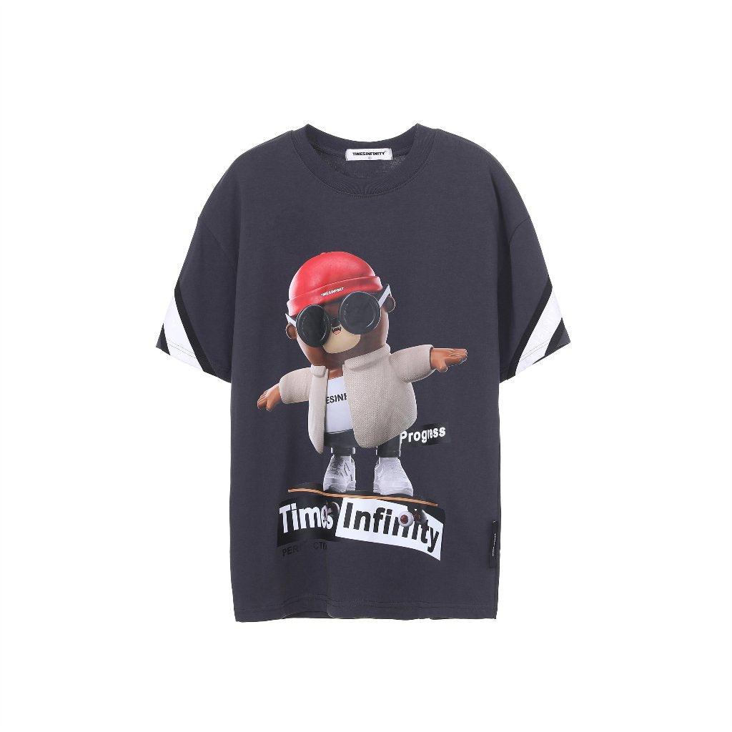 Cartoon Graphic T Shirt 08199