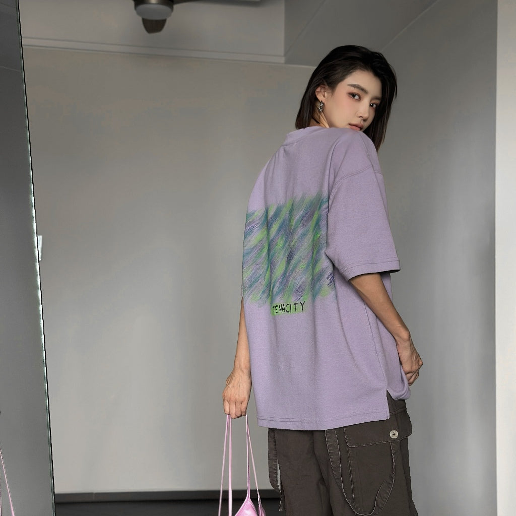 HAND-PAINTED TEE 5063