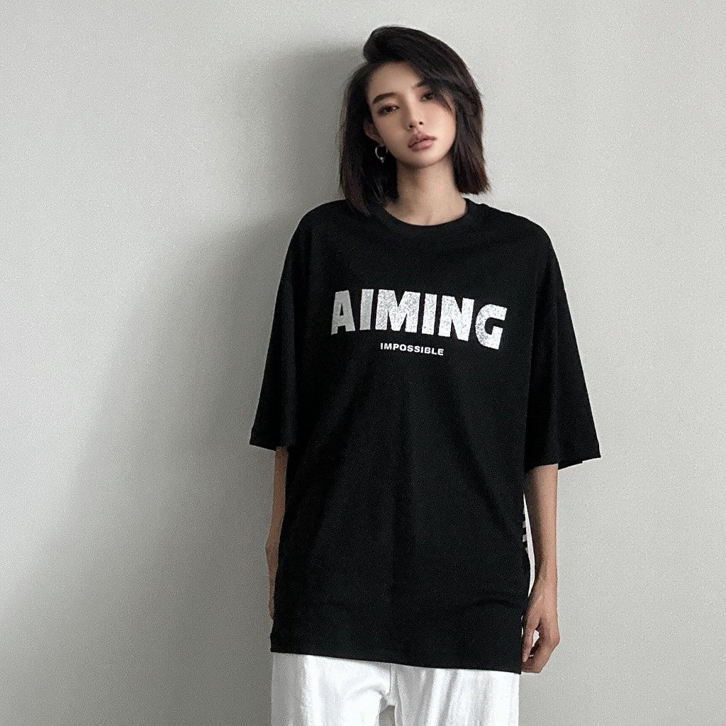 AIMING IMPOSSIBLE FUTURE Tee 5076