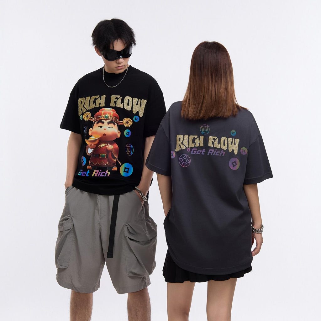 God of Wealth Xiao Xin Graphic Tee DT11067