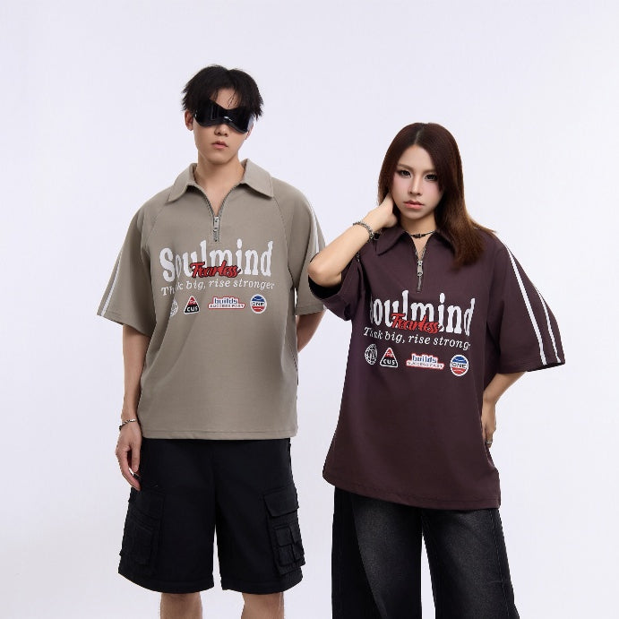 Polo Tee Fearless Think Big Rise Stronger T-shirt DT5139