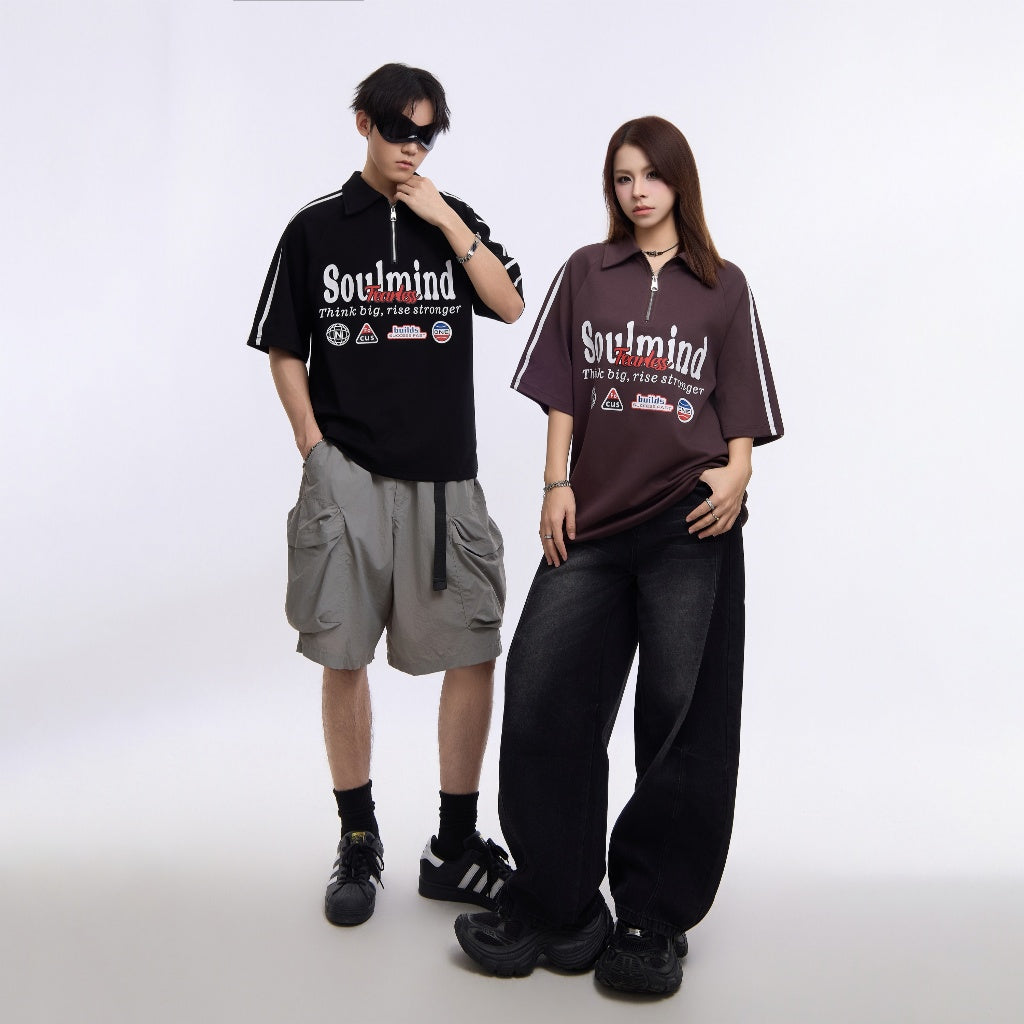 Polo Tee Fearless Think Big Rise Stronger T-shirt DT5139