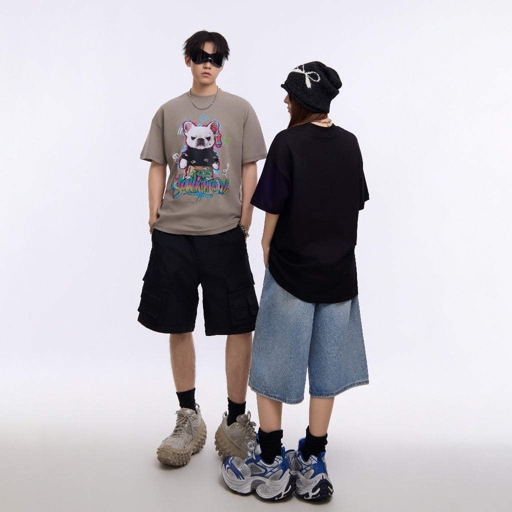 Skate Dog Reflective T-shirt ST9109