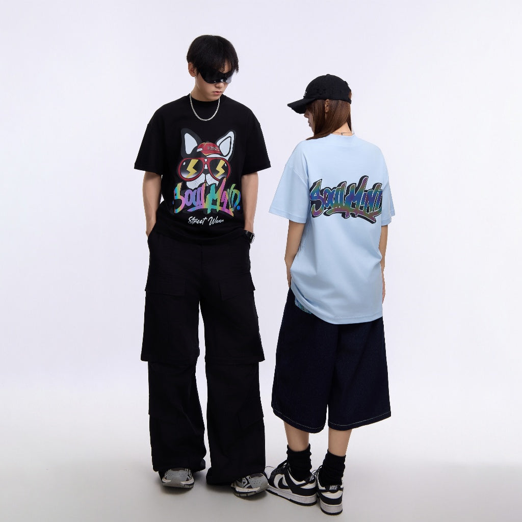 Lightning Dog Reflective Tee ST5889