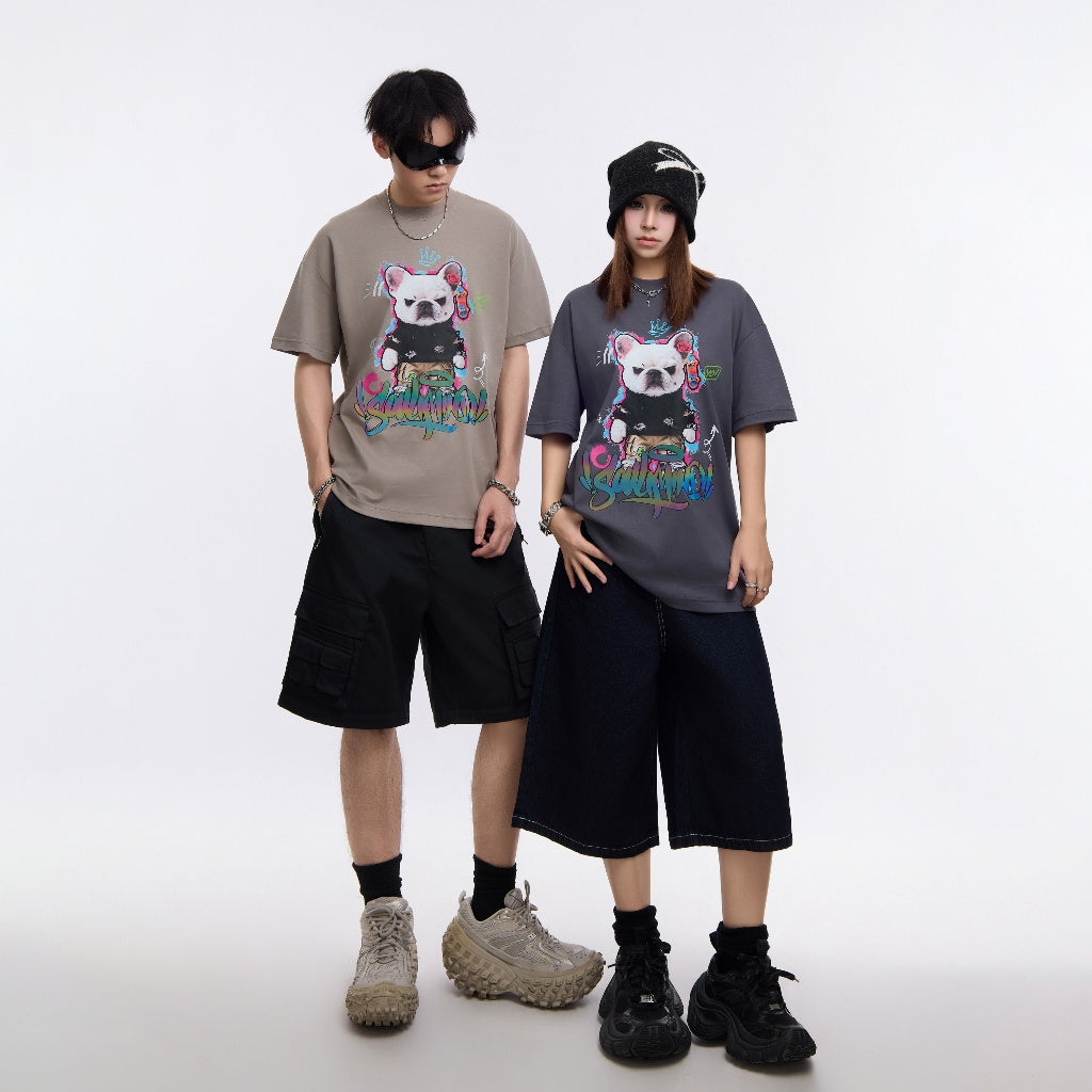 Skate Dog Reflective T-shirt ST9109