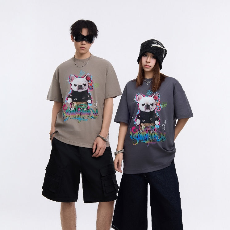 Skate Dog Reflective T-shirt ST9109