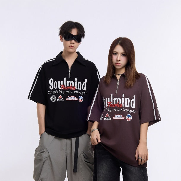 Polo Tee Fearless Think Big Rise Stronger T-shirt DT5139