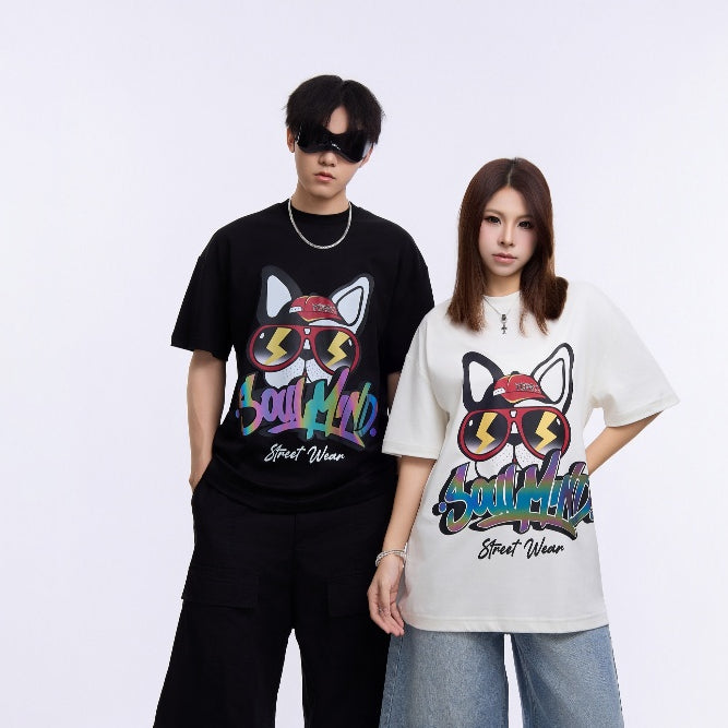 Lightning Dog Reflective Tee ST5889